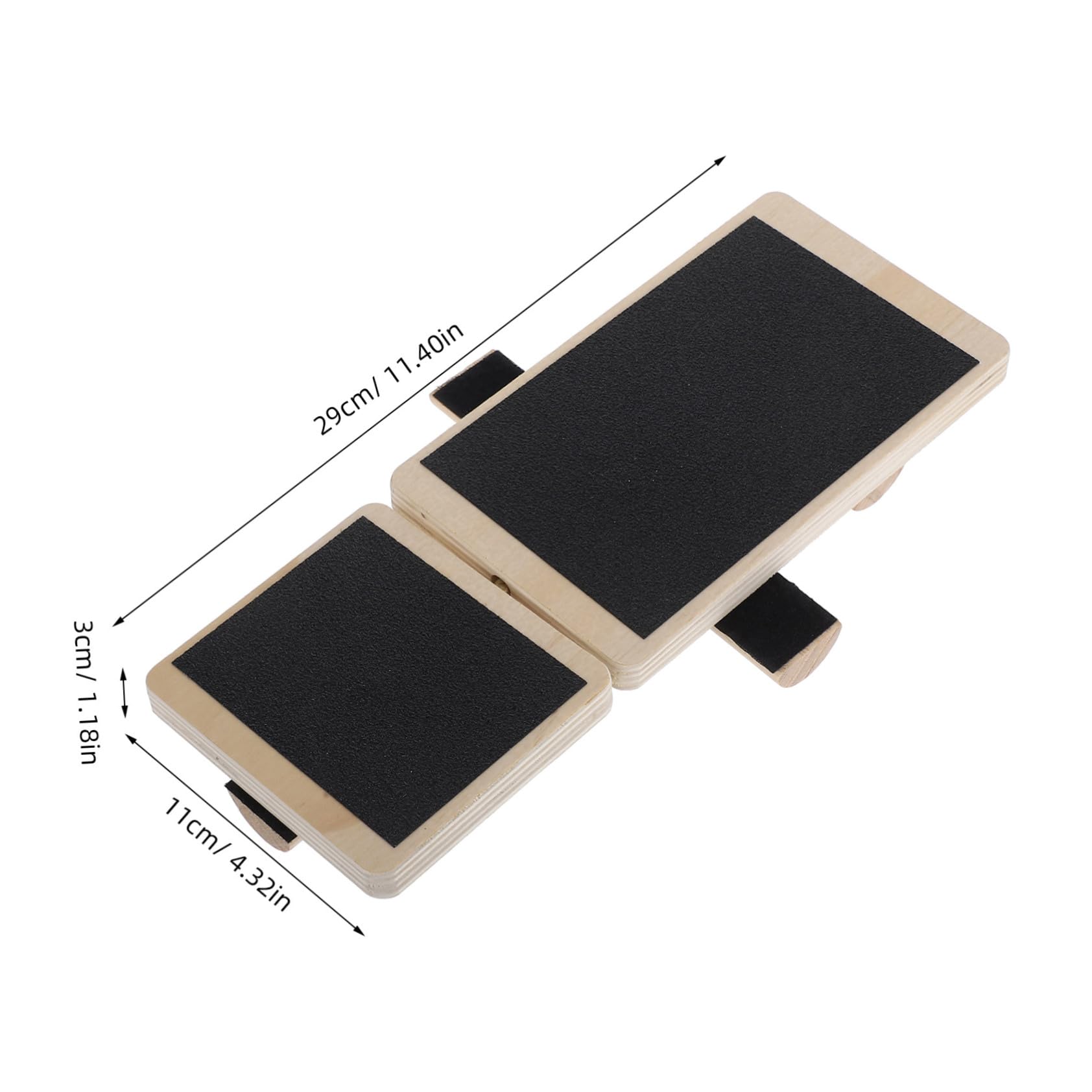 COLLBATH Board Foot Stability Trainer Wooden Ankle Strengthening Board for Ankle Rehabilitation