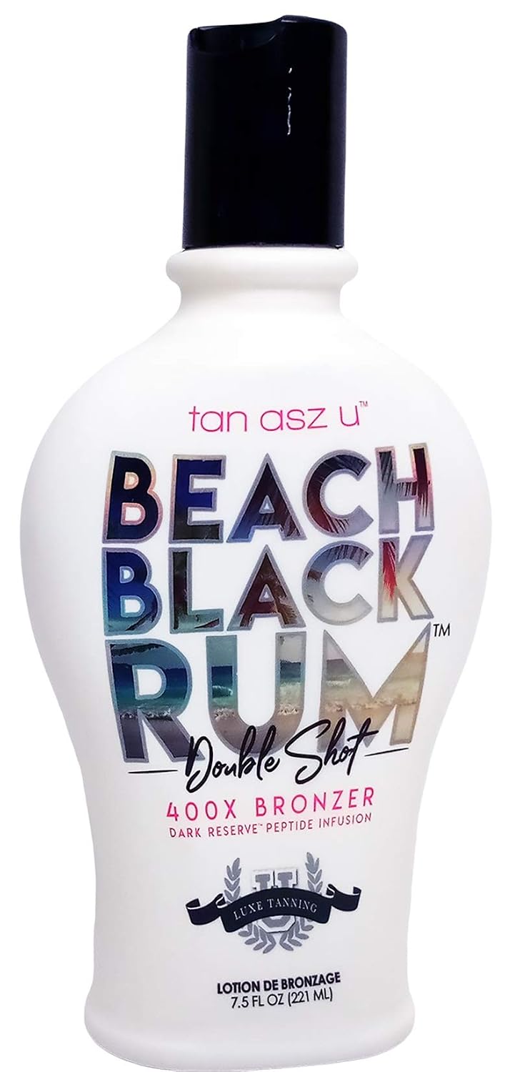 Tan Asz U Beach Black Rum 400X - 7.5 oz.