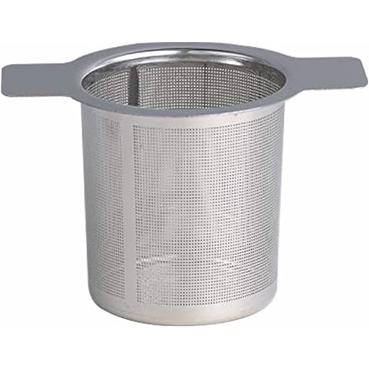 Bridge2shopping Stainless Steel Tea Infuser Premium Tea Strainer with Two Handles & Large Capacity for Loose Tea Leaf, Classic Metal Mesh Tea Filter for Cups, Mugs, Teapots