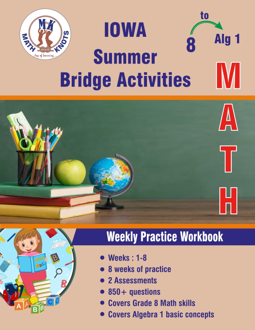 GRADE 8 TO Algebra 1 : IOWA Summer Math Bridge Activities