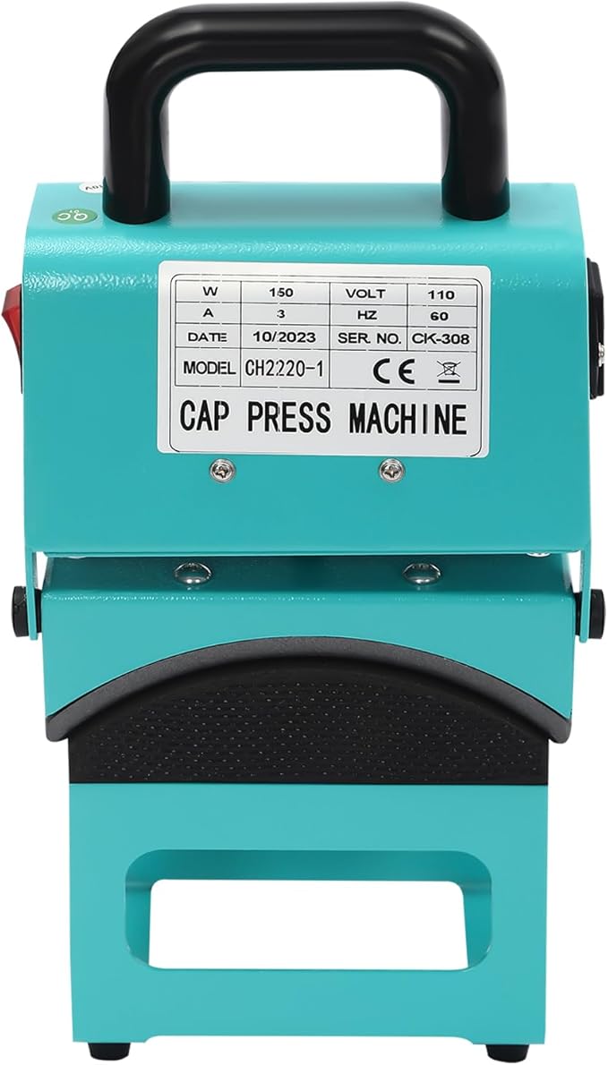 Mini Máquina de Prensa para Gorras con Pantalla Digital miniatura 8