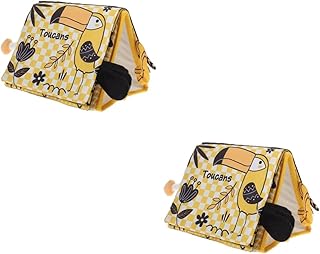 Toyvian 2 Peças Espelho De Calendário De Mesa Para Pano De Bebê Livros De Bebê Brinquedos De Bebê Livro De Educação Precoce Brinquedos De Desenvolvimento Inicial Livros De Pano De Bebê