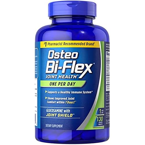 Osteo Bi-Flex Glucosamine with Vitamin D, One Per Day By Osteo Bi-flex, Joint Health,130 Coated Tablets, 130 Count