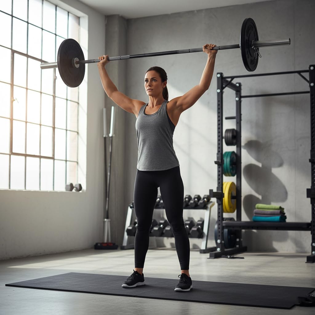 Champion Olympic BAR 1000 LB Black W/Chrome Sleeve