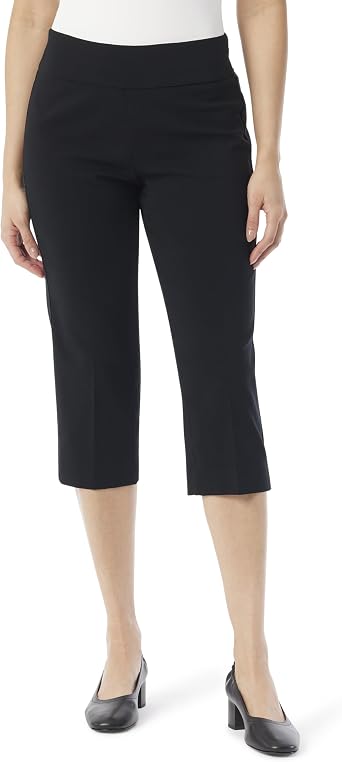 Gloria Vanderbilt Womens Pull on Tummy Slimmer Capri Standard