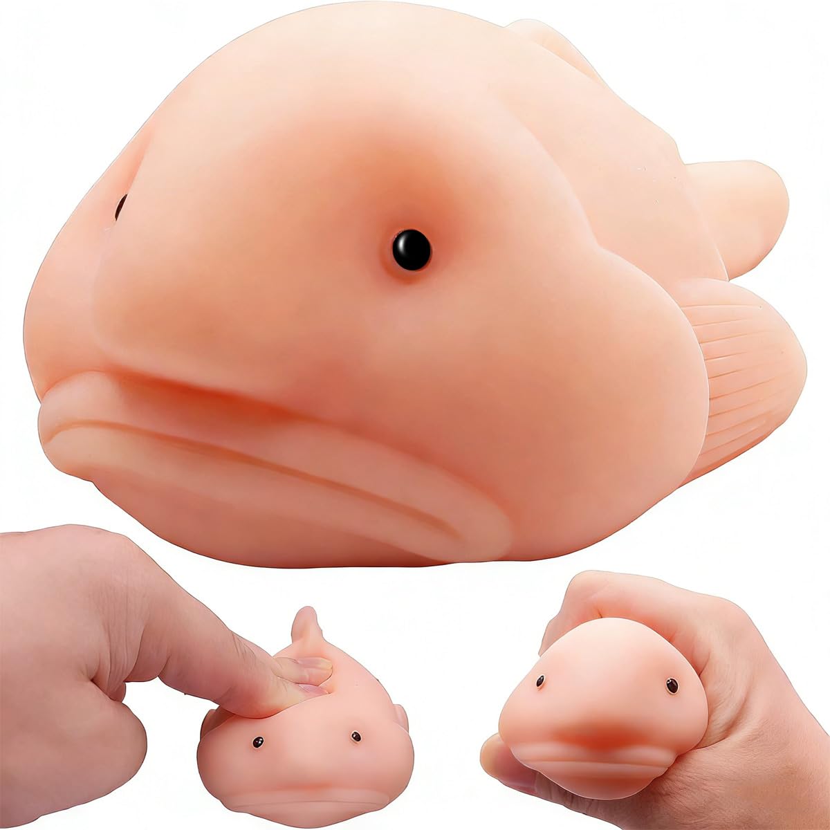 Blobfish Toy Pull - Stretch and Squeeze Stress