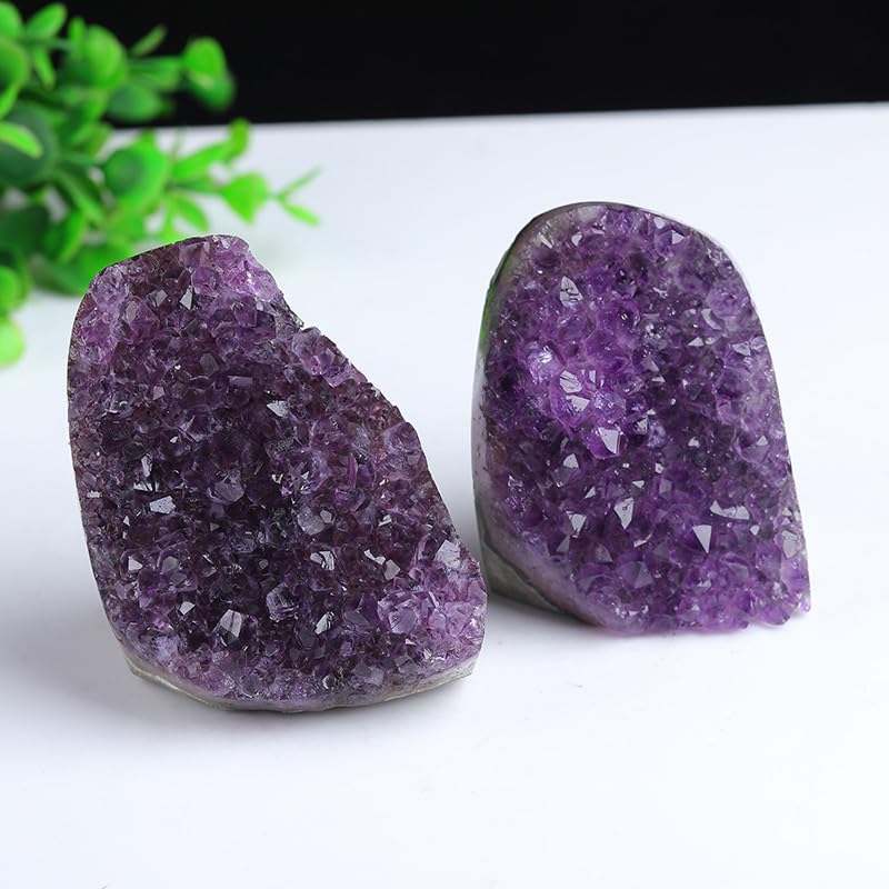Cristal d'améthyste violette en cluster de qualité supérieure 1kg - 2