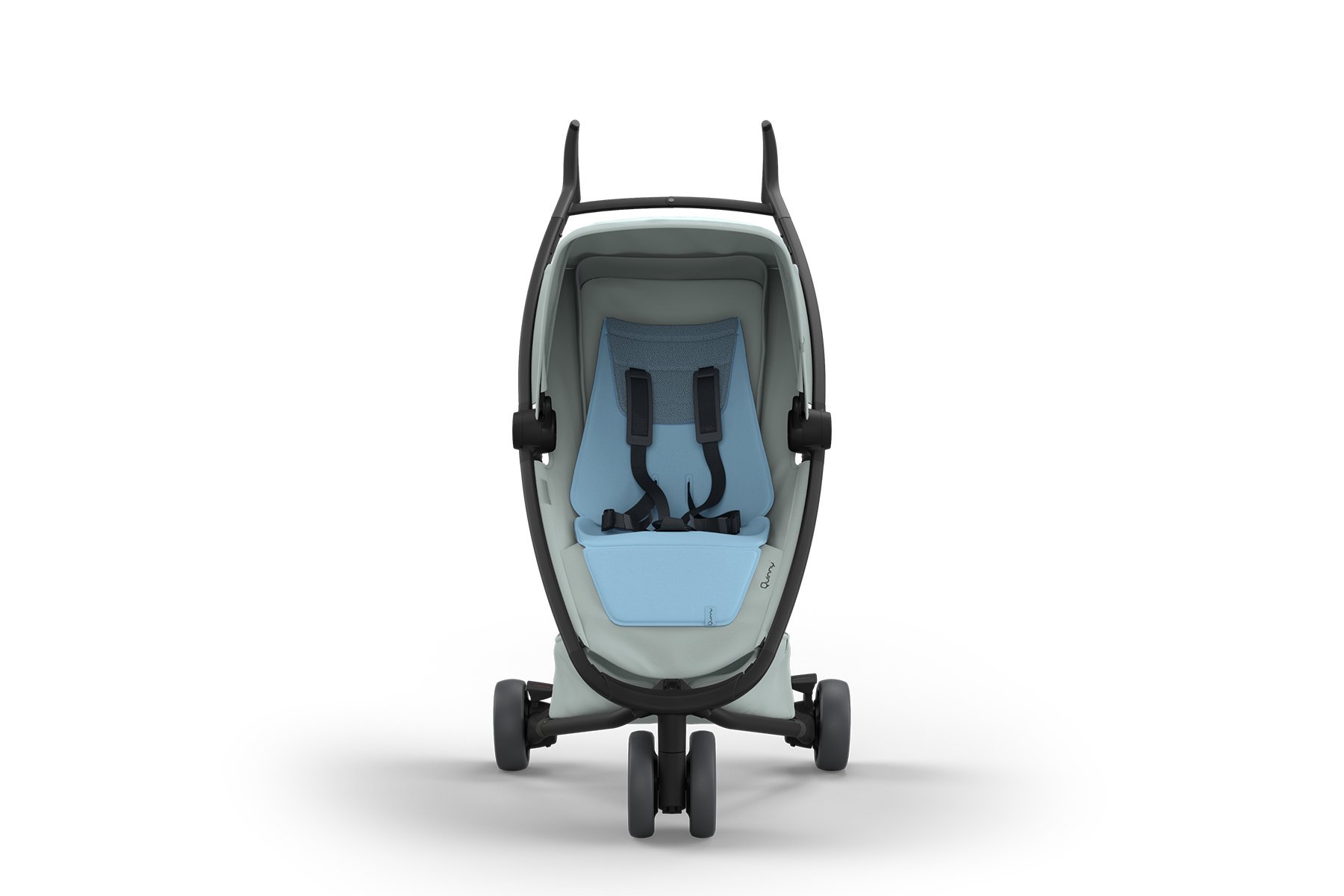 Quinny Kinderwagen Sitzauflage, hochwertiges und bequemes Sitzpolster, nutzbar für Quinny Kinderwagen Zapp Flex, Zapp Flex Plus und Zapp Xpress, sky blue