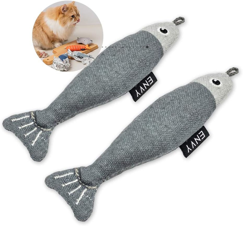 ENVY COLLECTION Catnip Filled Cat Toys is The Best Birthday Cat Gifts Designed to Kick, Cuddle, Bite, can be Added as Teaser Toys or on…