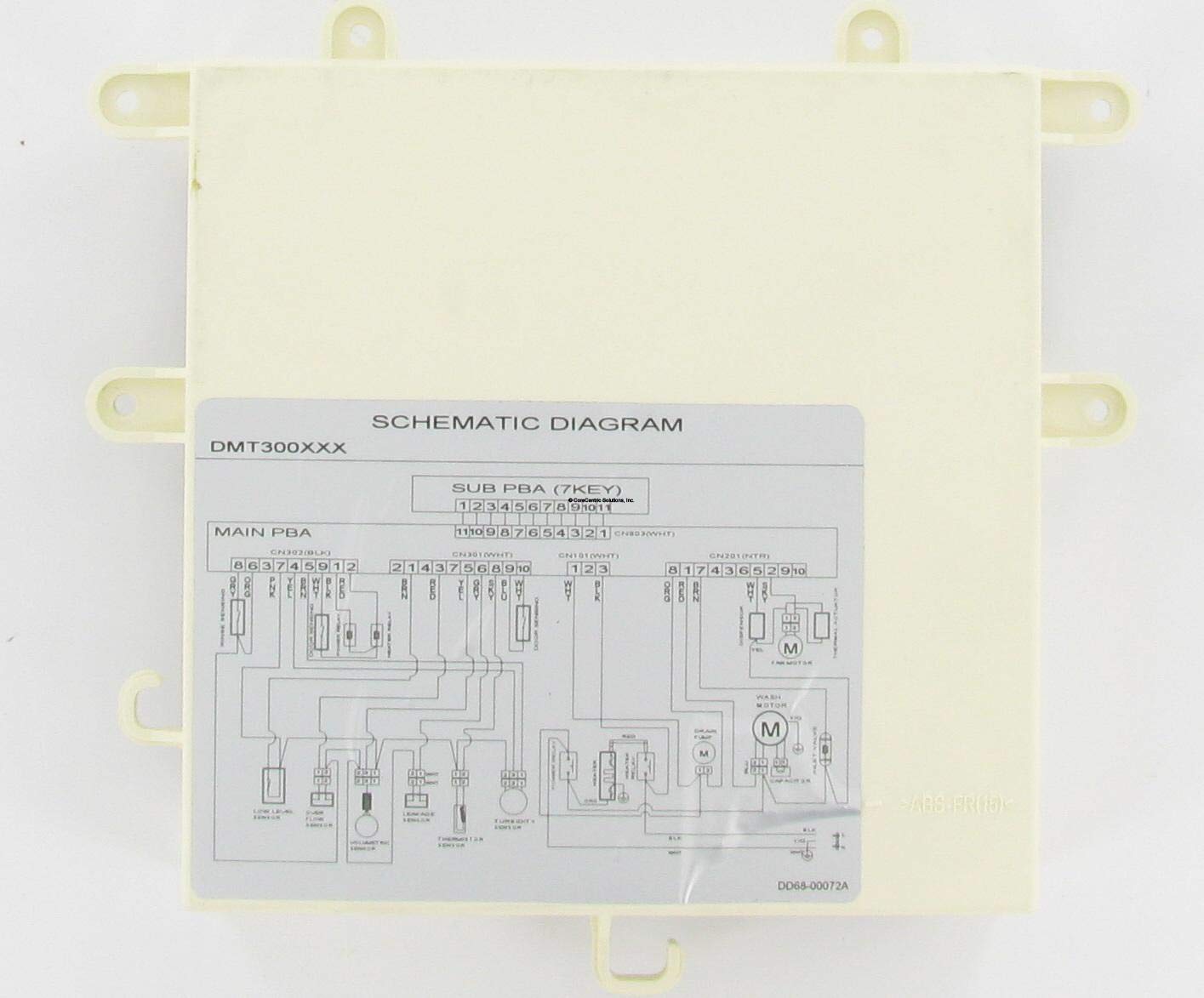 CoreCentric Remanufactured Dishwasher Main Power Control Board Assembly Replacement for Samsung DE92-02130C