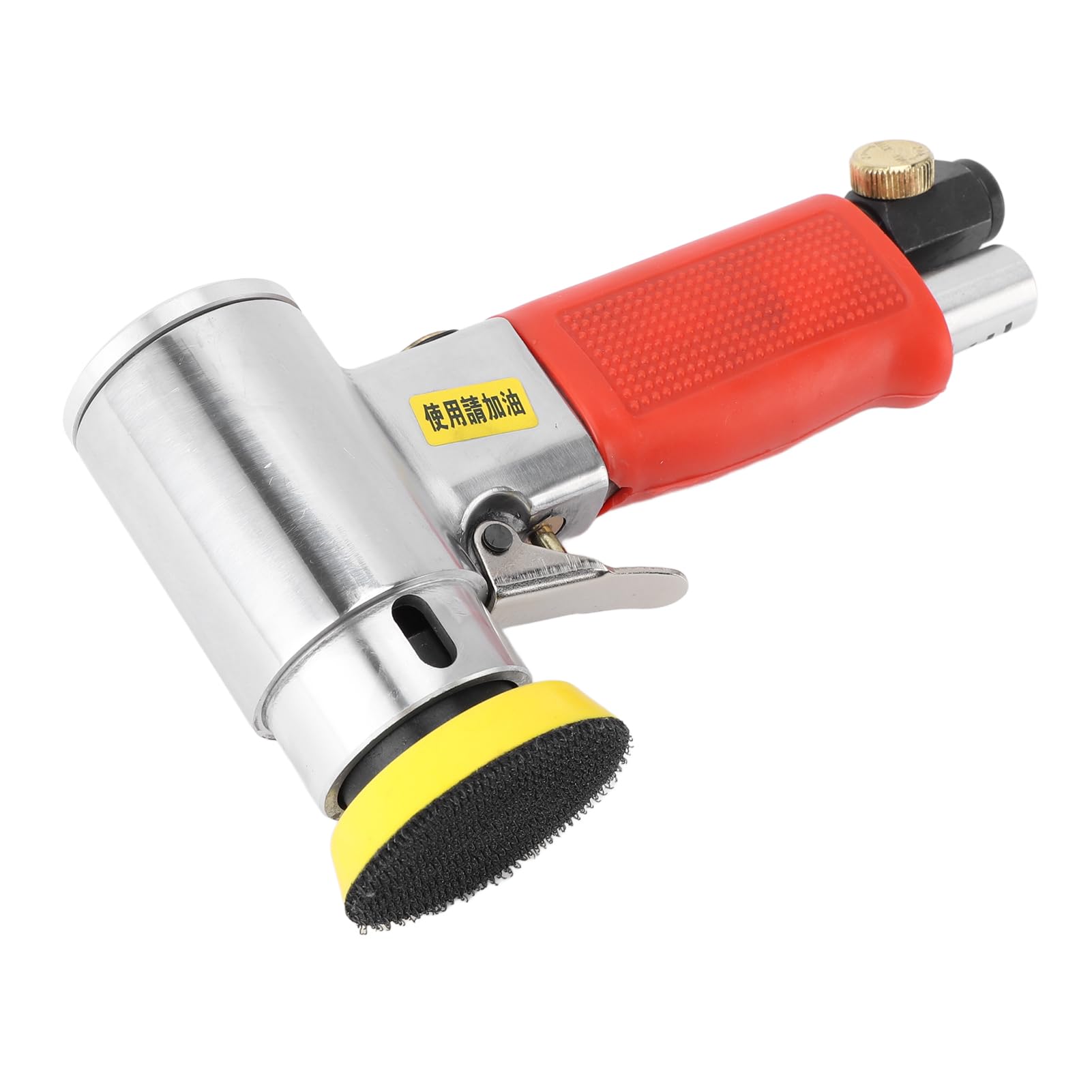 Kit de lijadora orbital aleatoria mini de 2 y 3 pulgadas, lijadora-pulidora neumática de alta velocidad, herramienta accionada por aire con control de velocidad continuo para el