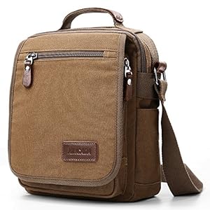 XINCADA Mens Bag Messenger Bag Canv...