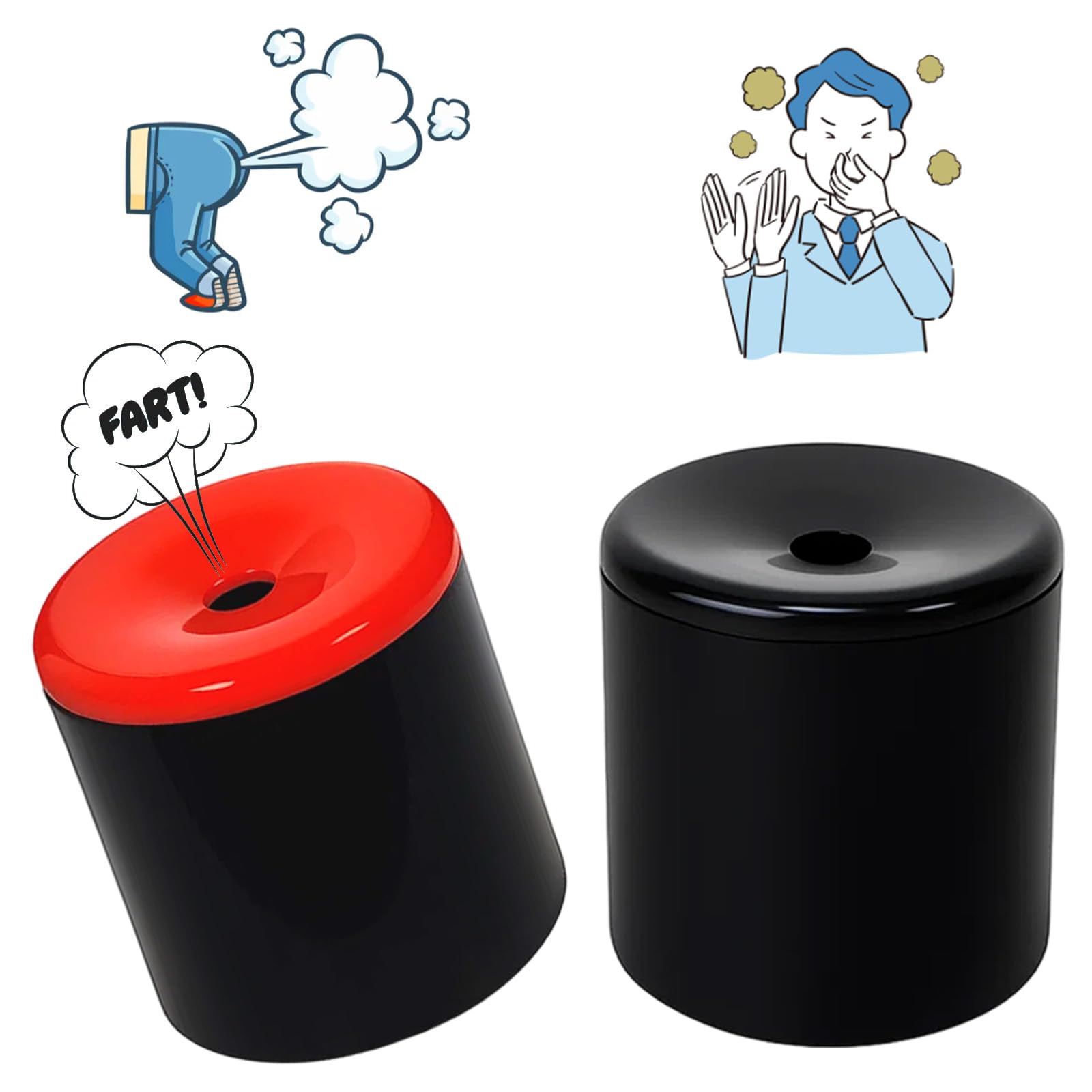 2 Pcs Pooter Fart Toy, Funny Fart Machine for Prank Gifts Le Tooter Fart Toy with Realistic Sounds - Image 4