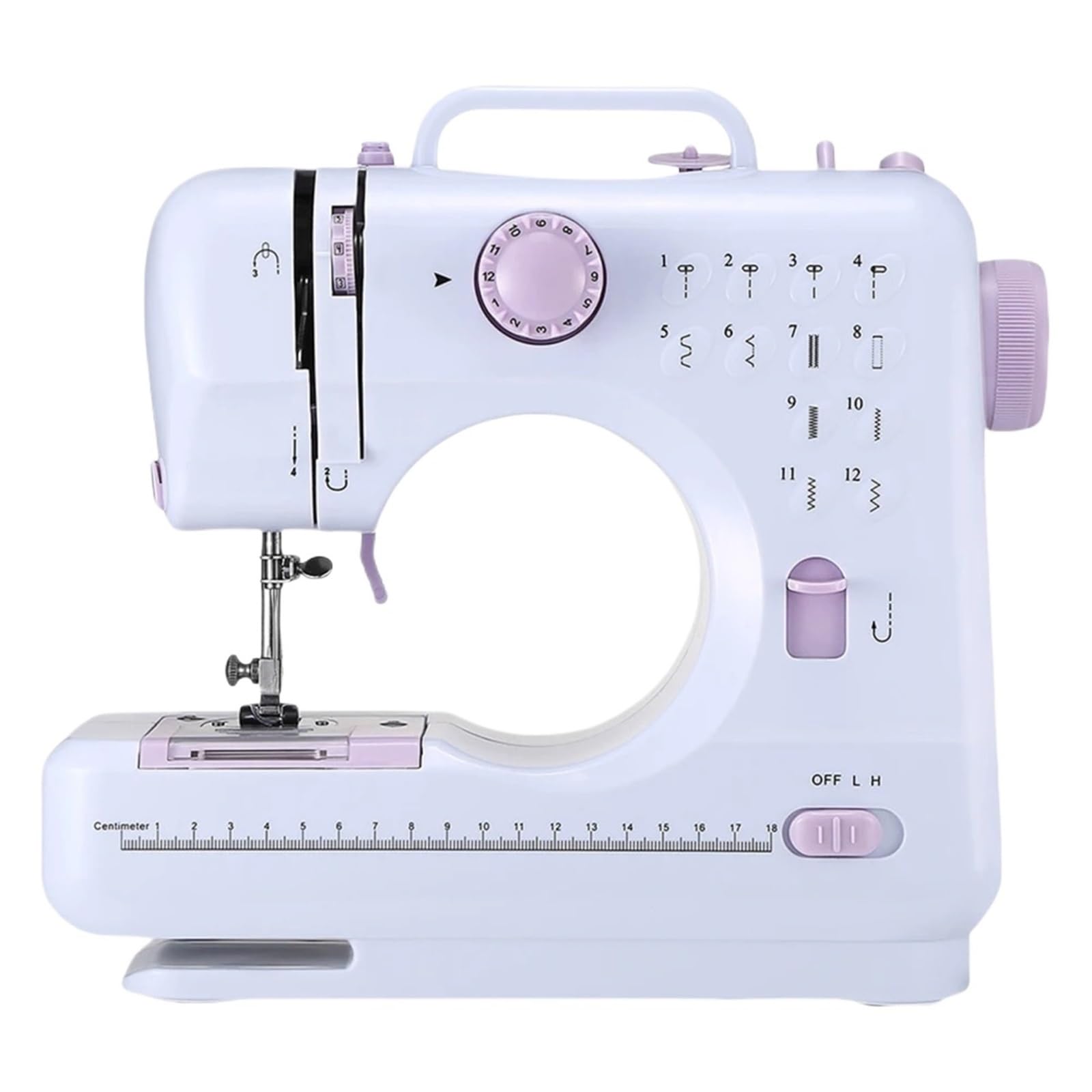 Coil Winder, 505A Travel Sewing Machine with Foot Pedal,for Motor, Spring, Ribbon