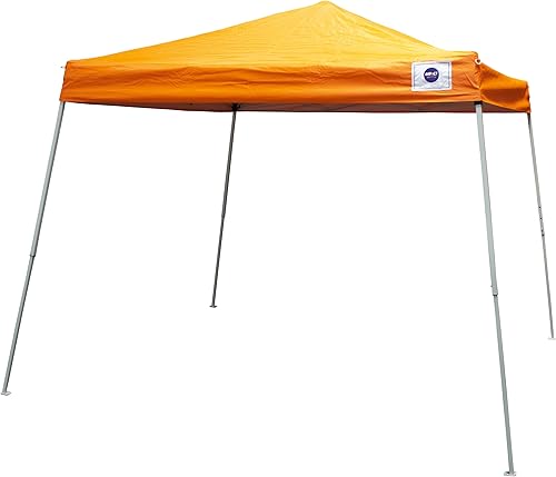 Miniatura 6 de Impact Canopy Carpa Desplegable con Patas Inclinadas de 10 x 10 Pies, Caqui - Sin Pared Lateral