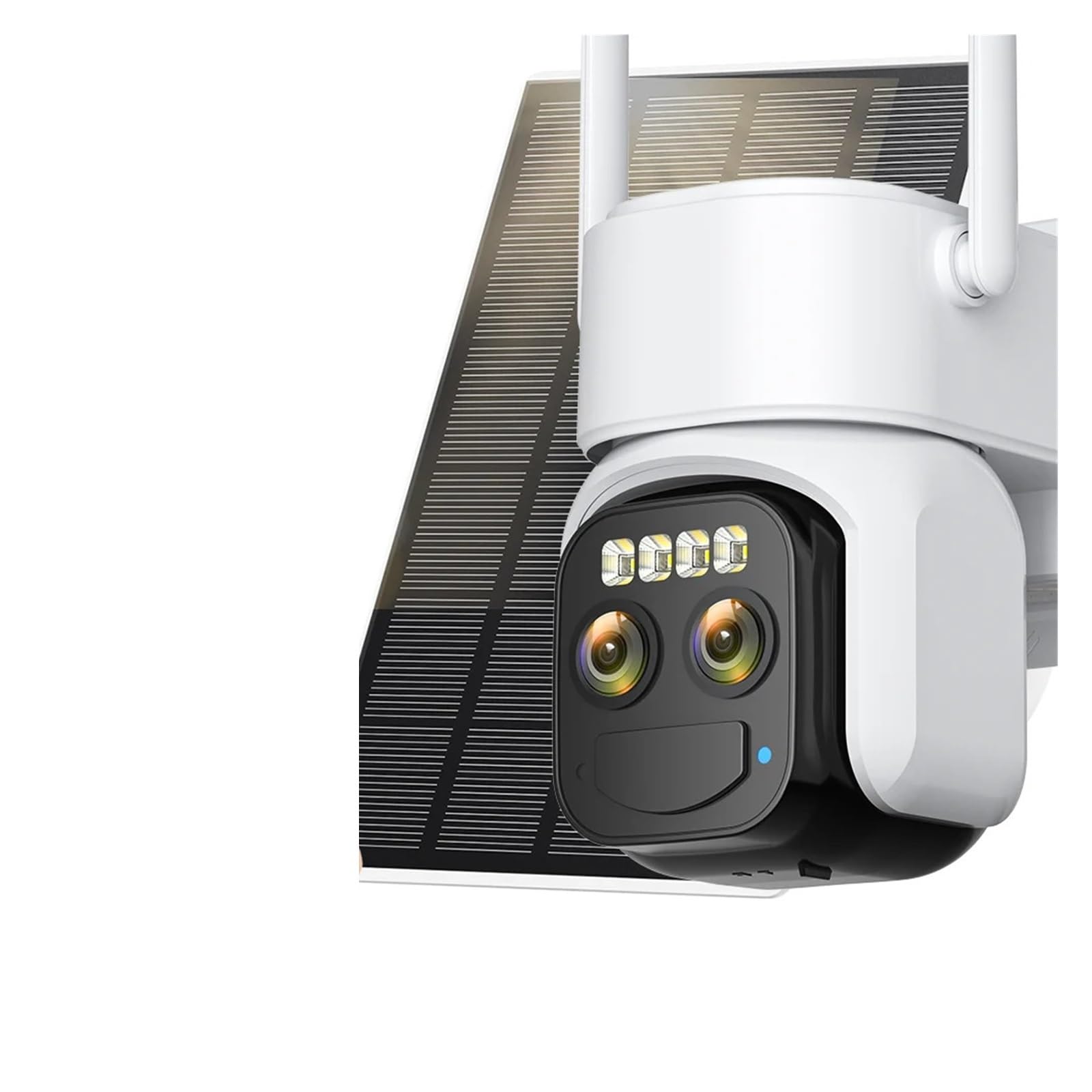 Oshpmbdlyfj One Color 10Mp Outdoors Solar Camera 5K Ptz Ip 5G Wifi Camera Built In 7500Mah Battery Human Ai Auto Detect Tracking Surveillance Camera(Wifi 10Mp 32G Card)