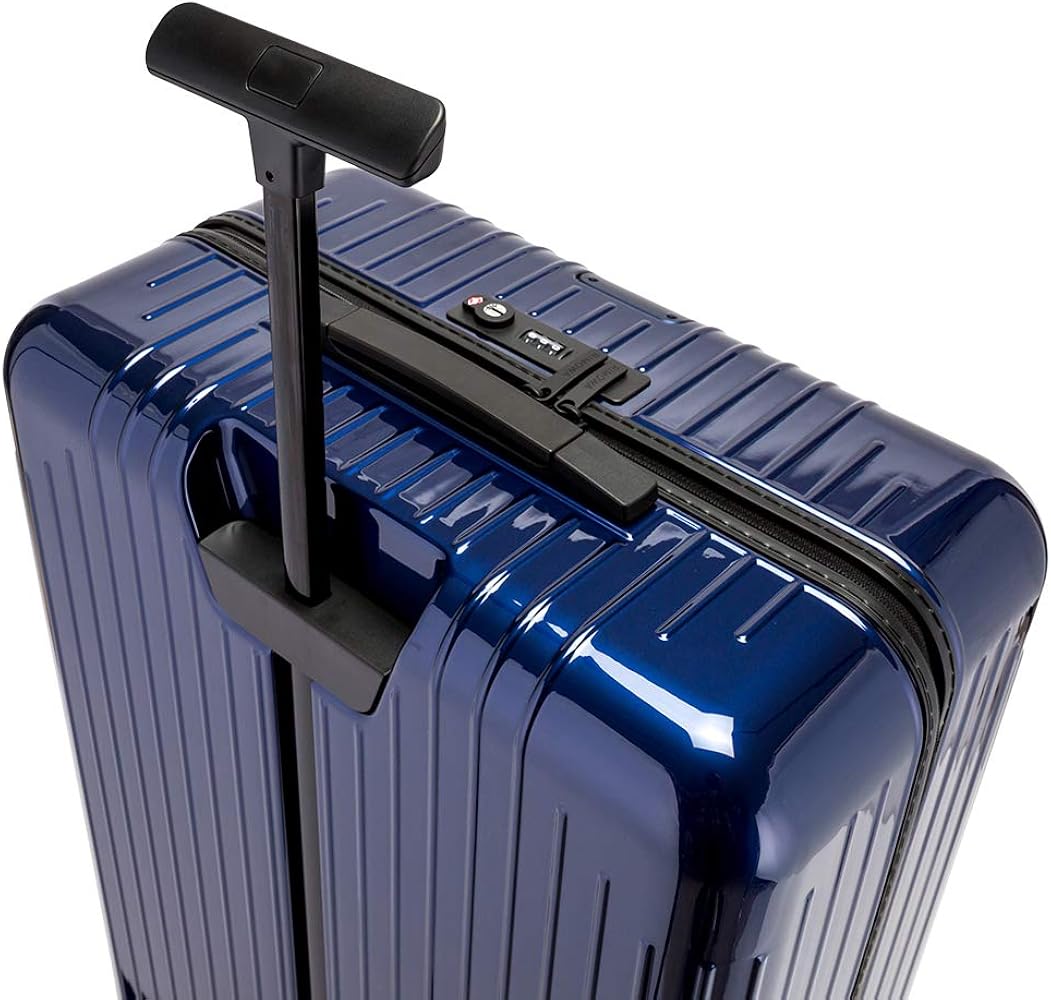 【美品】 リモワ スーツケース キャリーケース エッセンシャル ライト 81L 5-10泊] リモワ エッセンシャルライト 81L ブルー 4輪 RIMOWA