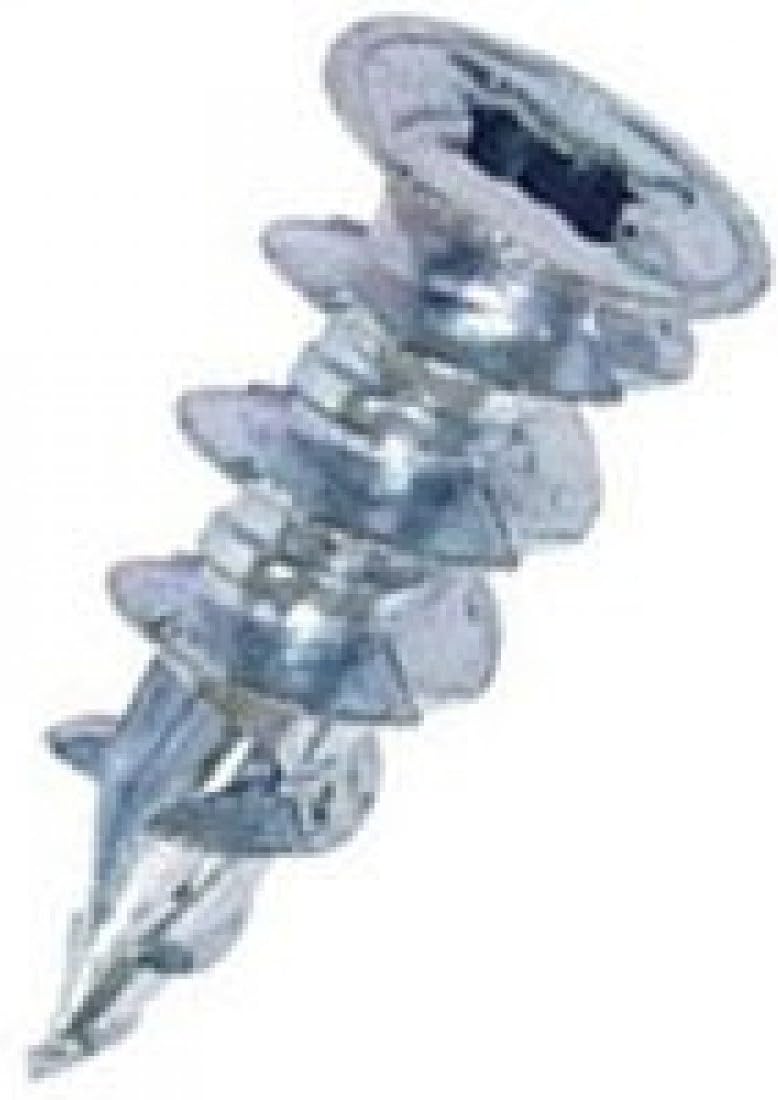 Cobra 041t Hollow Wall Anchors, Zinc Plated