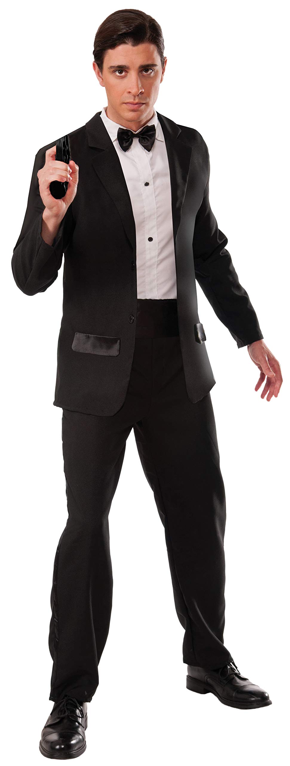 Amazon.co.jp: スパイ タキシード コスチューム 大人男性用 Secret