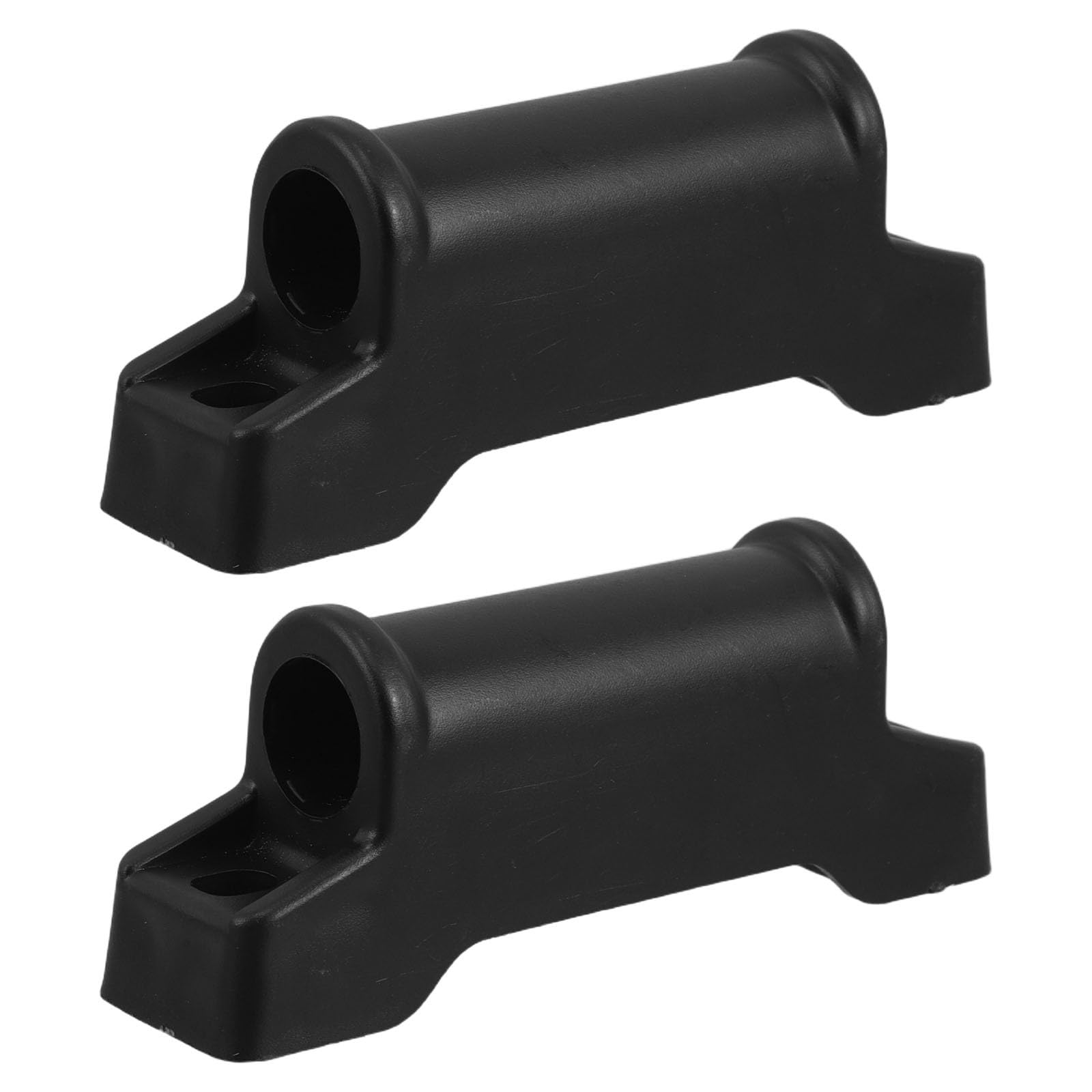 Ciieeo Fußstützen-Gleitkissen Für Bürostühle Und Gaming Stühle Stuhl-Fußstützengleiter Mit Glatten Kanten Einfache Montage Langlebiges Stuhlzubehör Für Liegebürostuhl Ersatzteile 2 Stück