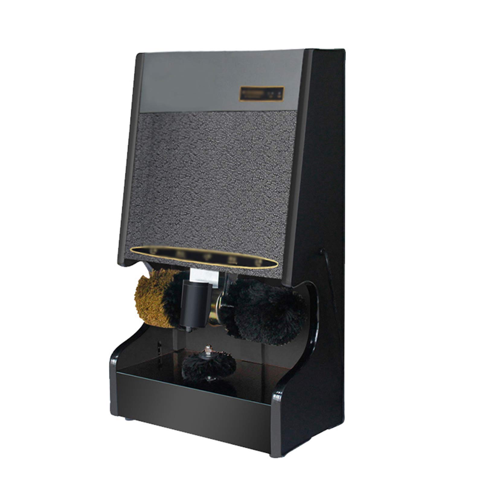 Lucidatore Di Scarpe Elettrico, La Rimozione Della Polvere Automatica Di Induzione Scarpe Trattamento Di Pulizia Spazzola Kit Adatto Ad Hotel Ingresso Sales Center Club, Double Motor,Dragon claw black