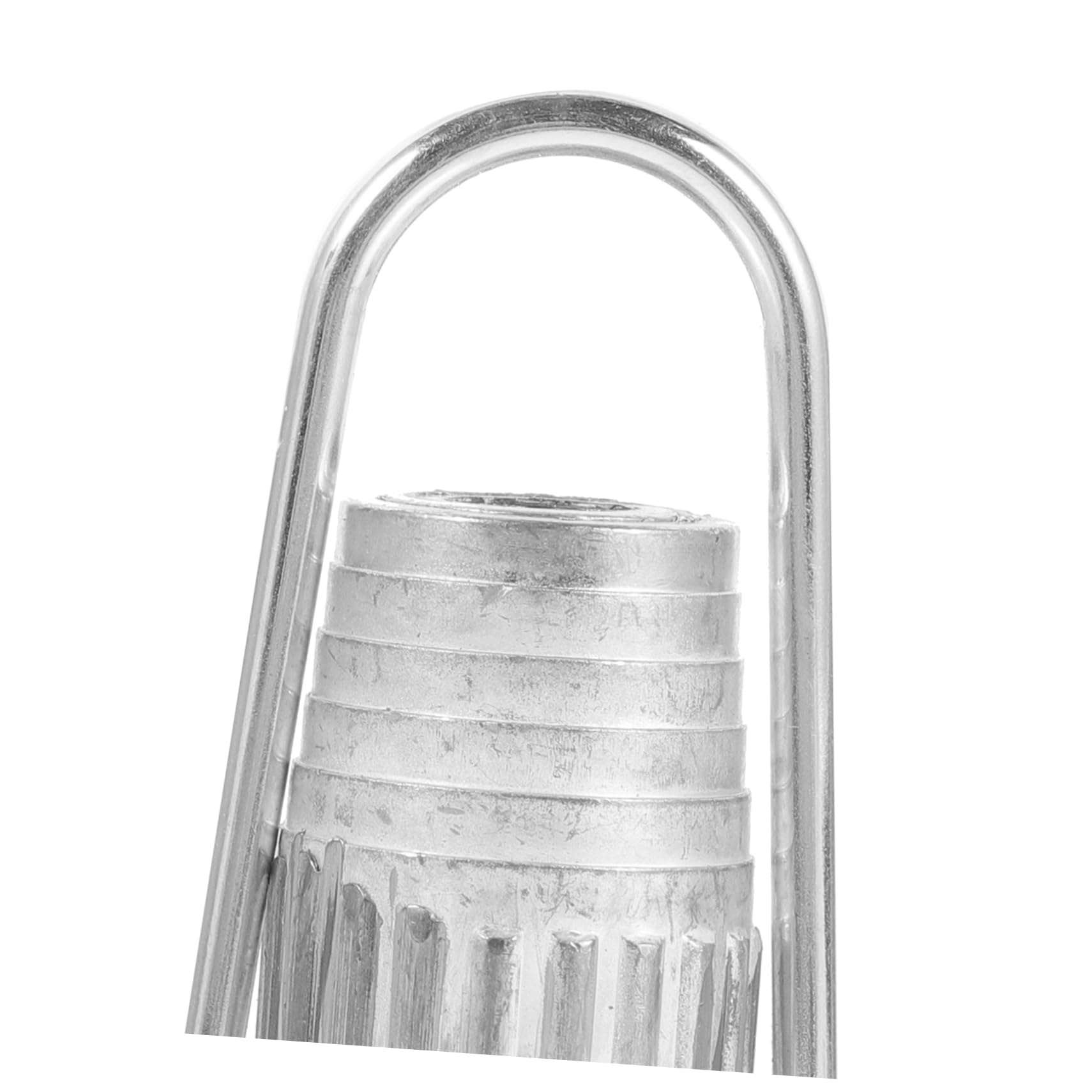 MAGICLULU Wäscheleinenspanner aus Aluminium 4 Stück Leicht Silber Passend für Standard Wäscheleinen für Haushalt und Umlenkrollensysteme