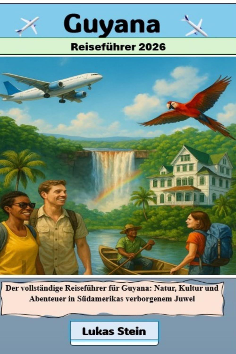 Guyana Reiseführer 2026: Der vollständige Reiseführer für Guyana: Natur, Kultur und Abenteuer in Südamerikas verborgenem Juwel (Lukas Stein ... ... Begleiter für authentische Abenteuer)