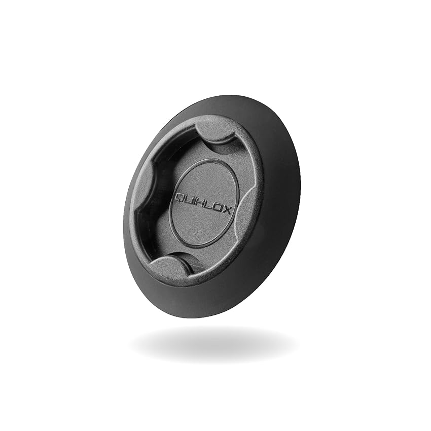 INTERPHONE - Pad Adesivo Universale per Custodie Smartphone - porta telefono moto - Sistema Modulare QUIKLOX - Supporto Porta Cellulare Moto - Universale - Aggancio Sgancio Rapido