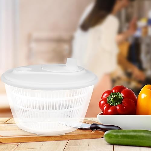 Miniatura 7 de 1pc deshidratador de verduras cesta de verduras ensalada secadora arroz lavado ensalada colador lechuga alimentos deshidratador frutas y verduras