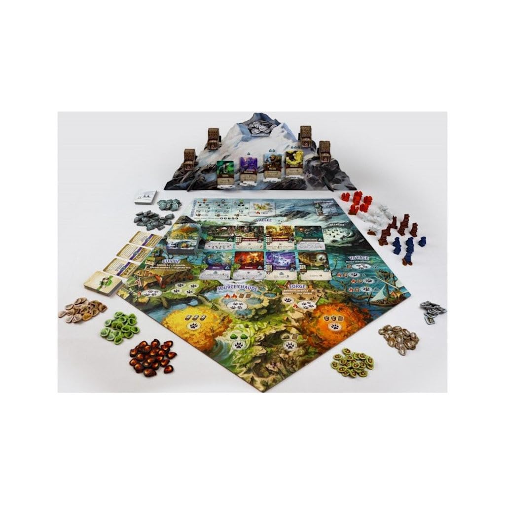 Everdell Silverfrost – Edizione Essenziale | Gioco di Posizionamento di Lavoratori & Costruzione di Città | Universo Everdell Invernale