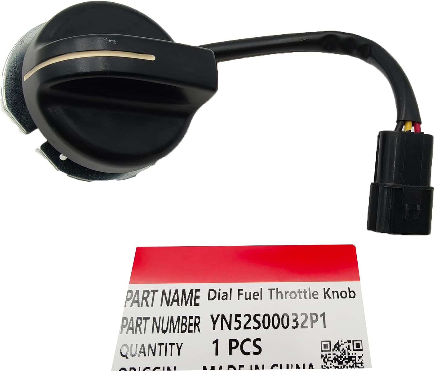 YN52S00032P1 Dial Fuel Throttle Knob For Kobelco SK200-6 SK200-8 SK230-6 SK230-8 Excavator 1019