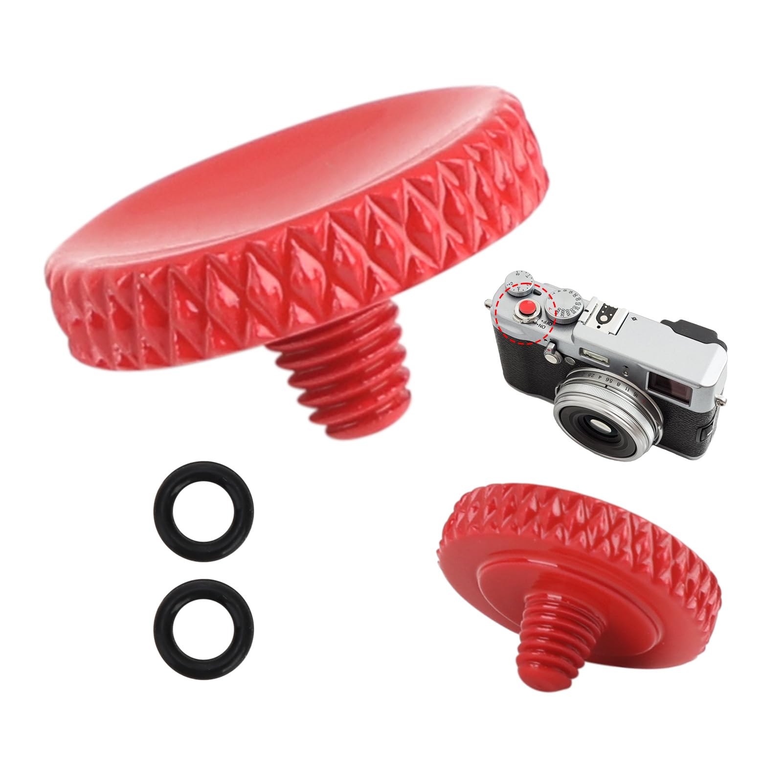 Vhbw Bouton De Déclencheur Compatible Avec Fuji/Fujifilm STX