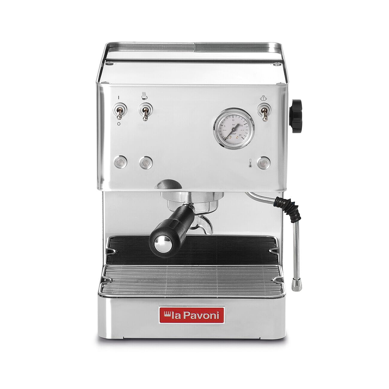 La Pavoni 845742 Macchina per caffè Espresso, Stainless Steel, Multicolore