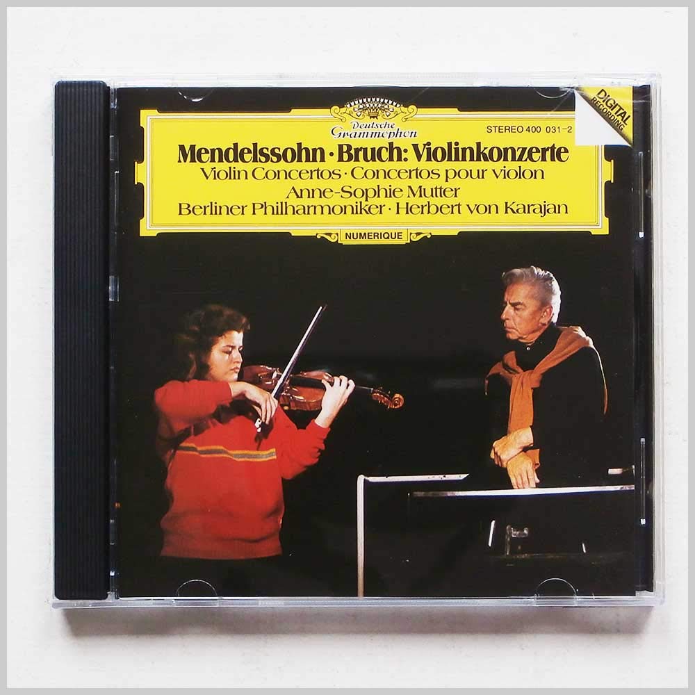 VON KARAJAN HERBERT - Mendelssohn: Concerto Pour Violon (1 CD) [Audio CD]
