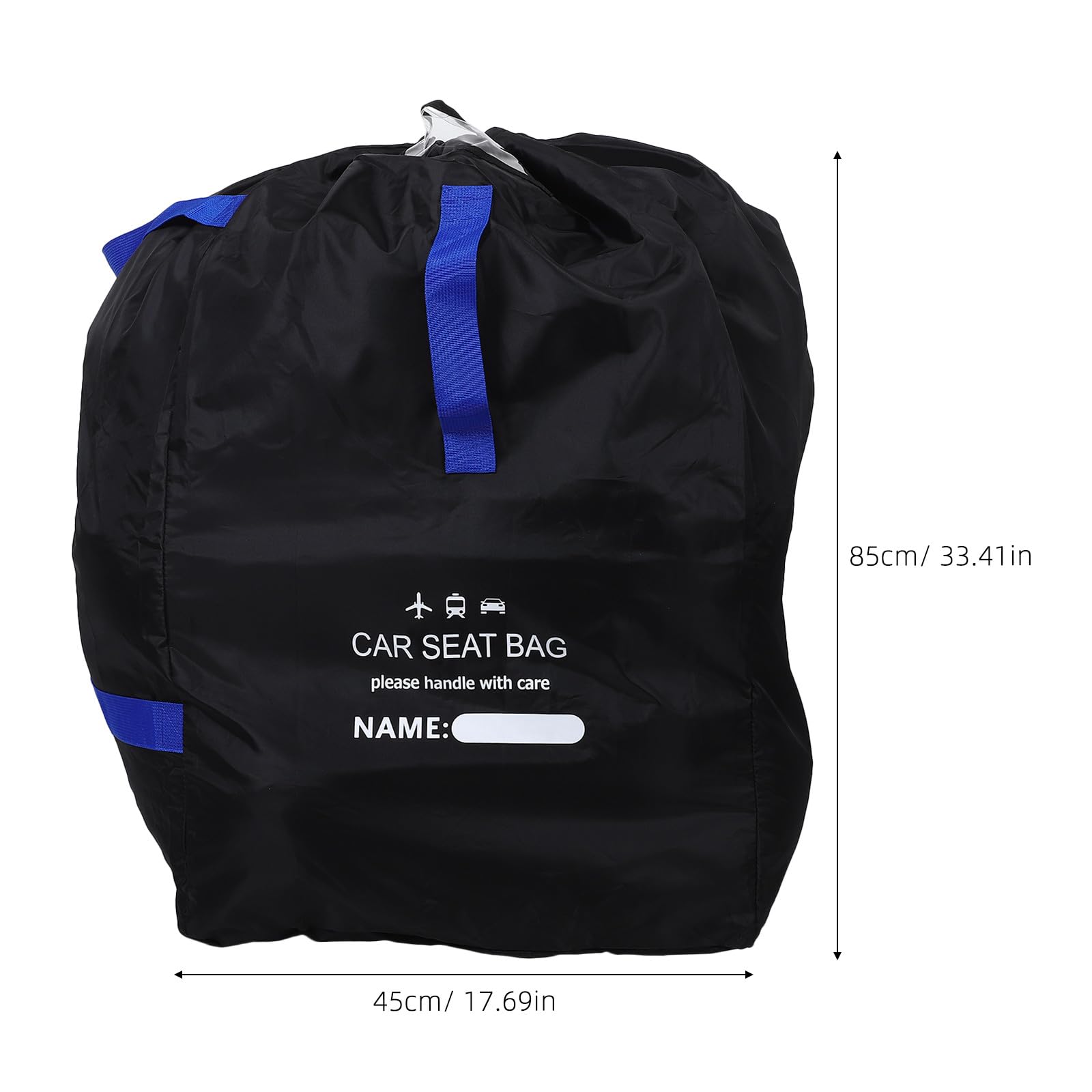 ibasenice Borsa da viaggio per seggiolino auto: borsa da stiva per il gate, custodia per seggiolino auto con tracolla e scomparto per cartellino - Accessorio essenziale per viaggi e vacanze.