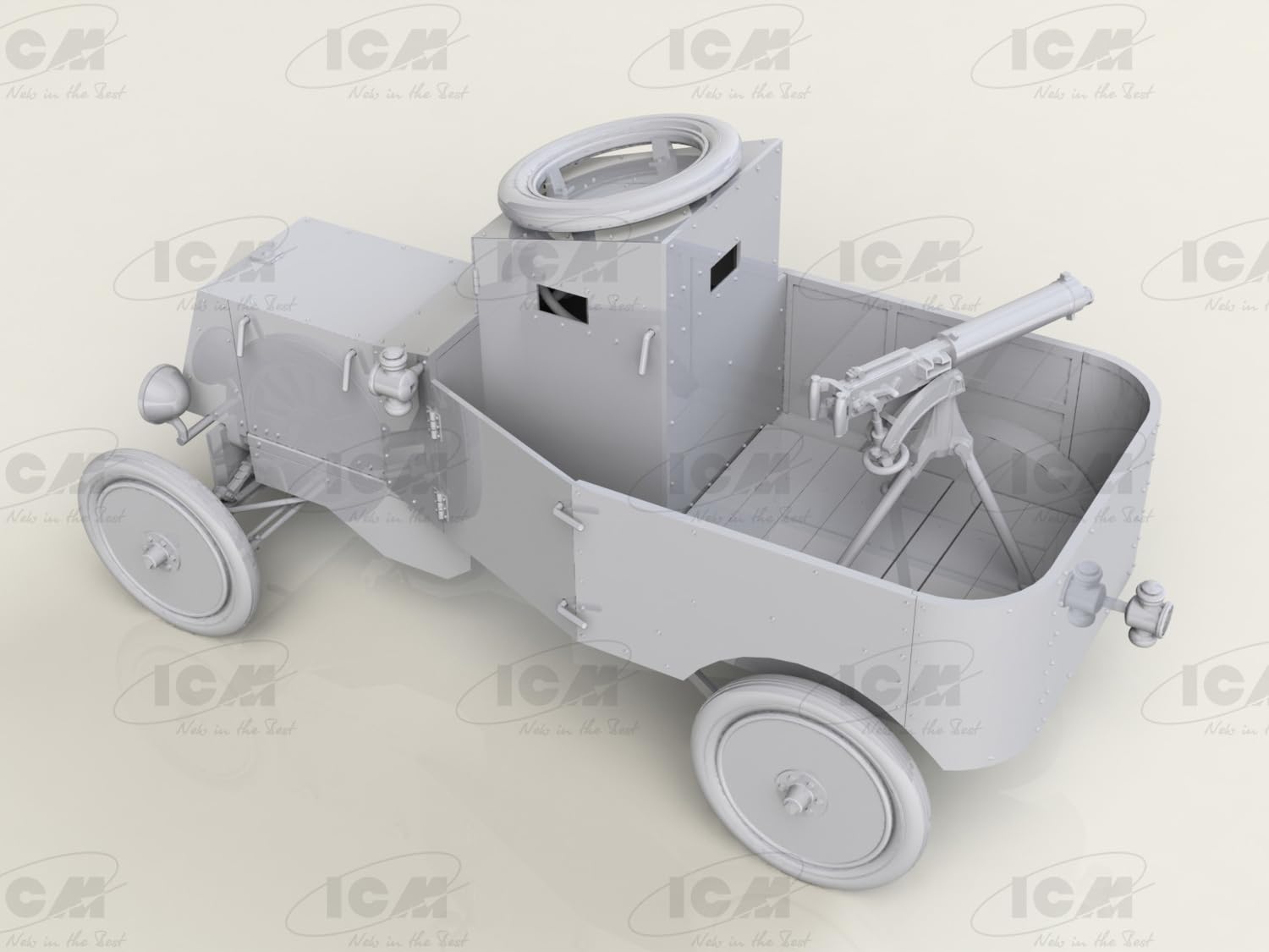 ICM ICM35669-1:35 Modell T RNAS Panzer Auto