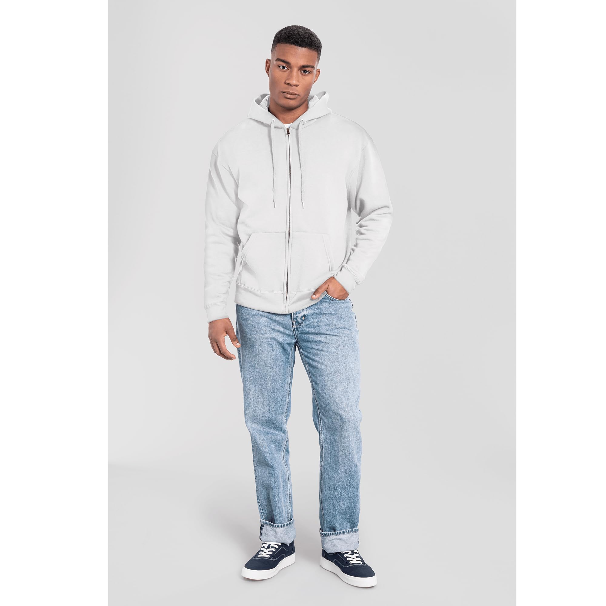 Fruit of the Loom Confezione da 2 felpe con cappuccio Iconic Premium