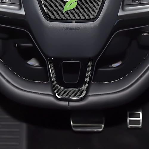 Miniatura 5 de Cubierta de fibra de carbono para volante de automóvil compatible con Ford Mustang Mach E 2021 2022 accesorios adhesivos para automóvil