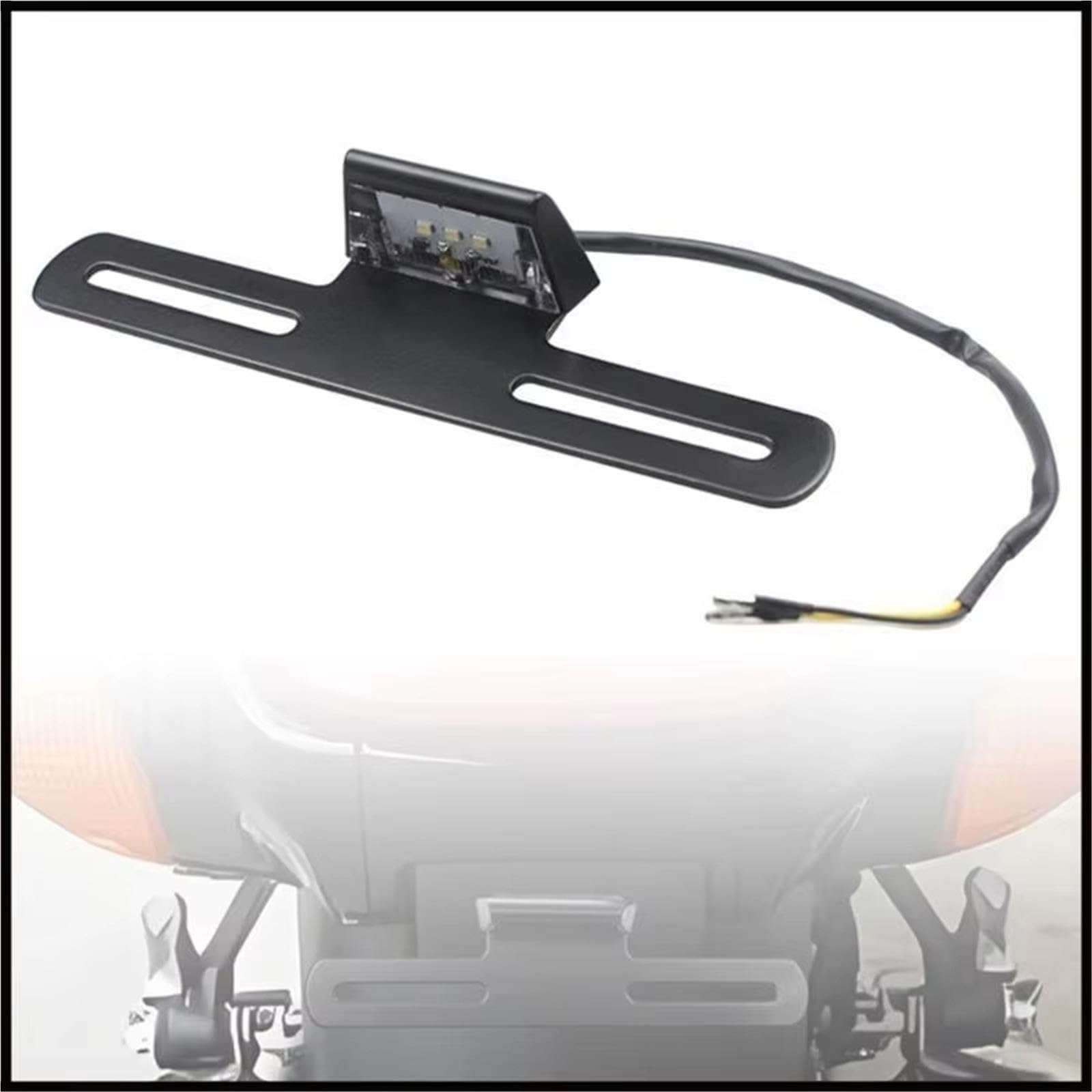 Porte-plaque Moto Support Numéro Support Plaque D'immatriculation Moto