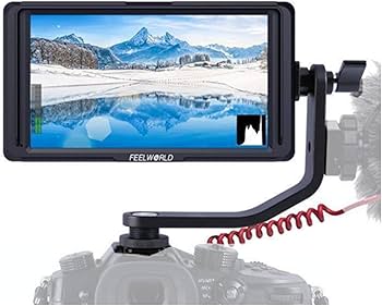 超薄型 5.5インチフルHD カメラ用モニター FEELWORLD S55 5.5 インチ小型オンカメラ DSLR モニター フル HD