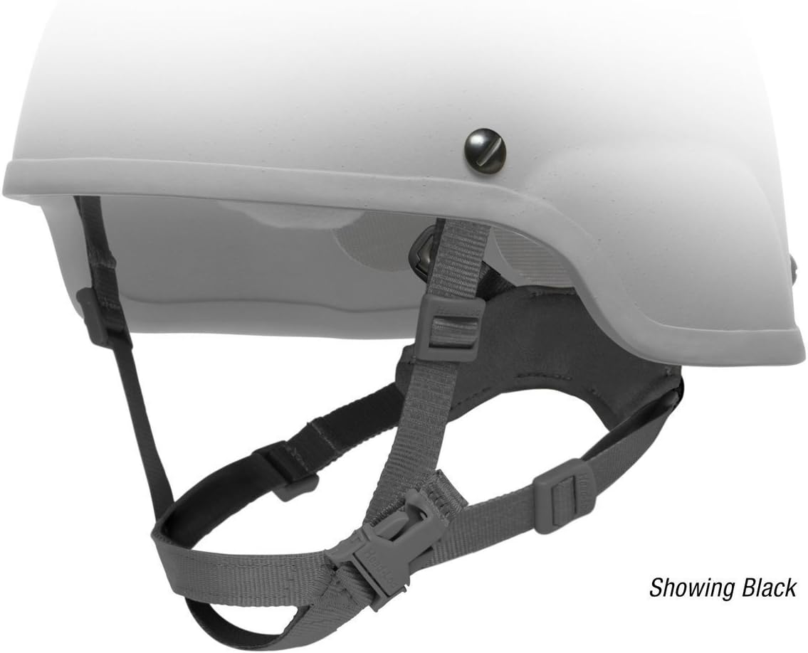 DLP Tactical 4 Point Heavy Duty X Suspension System for ACH/MICH/Fast/Crye AirFrame and Similar Combat Helmet