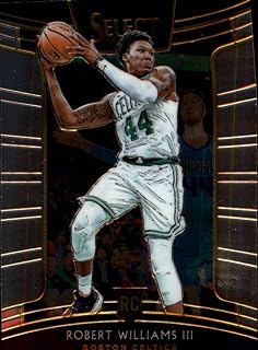 2018-19 Select Basketball #69 Robert Williams III Boston Celtics Concourse RC Rookie Official NBA Trading Card (made by Panini, Scan streaks are not on card)