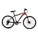 CRADIAC Stinger X7-7 Speed Cycle for Men with Dual Disc Mountain Bike Brakes & Front Suspension Fork, 29 T Bicycle for Adults with Hitensile Steel Frame, Ideal for 12+ Years Unisex, 18.5 Inch Frame gallery image