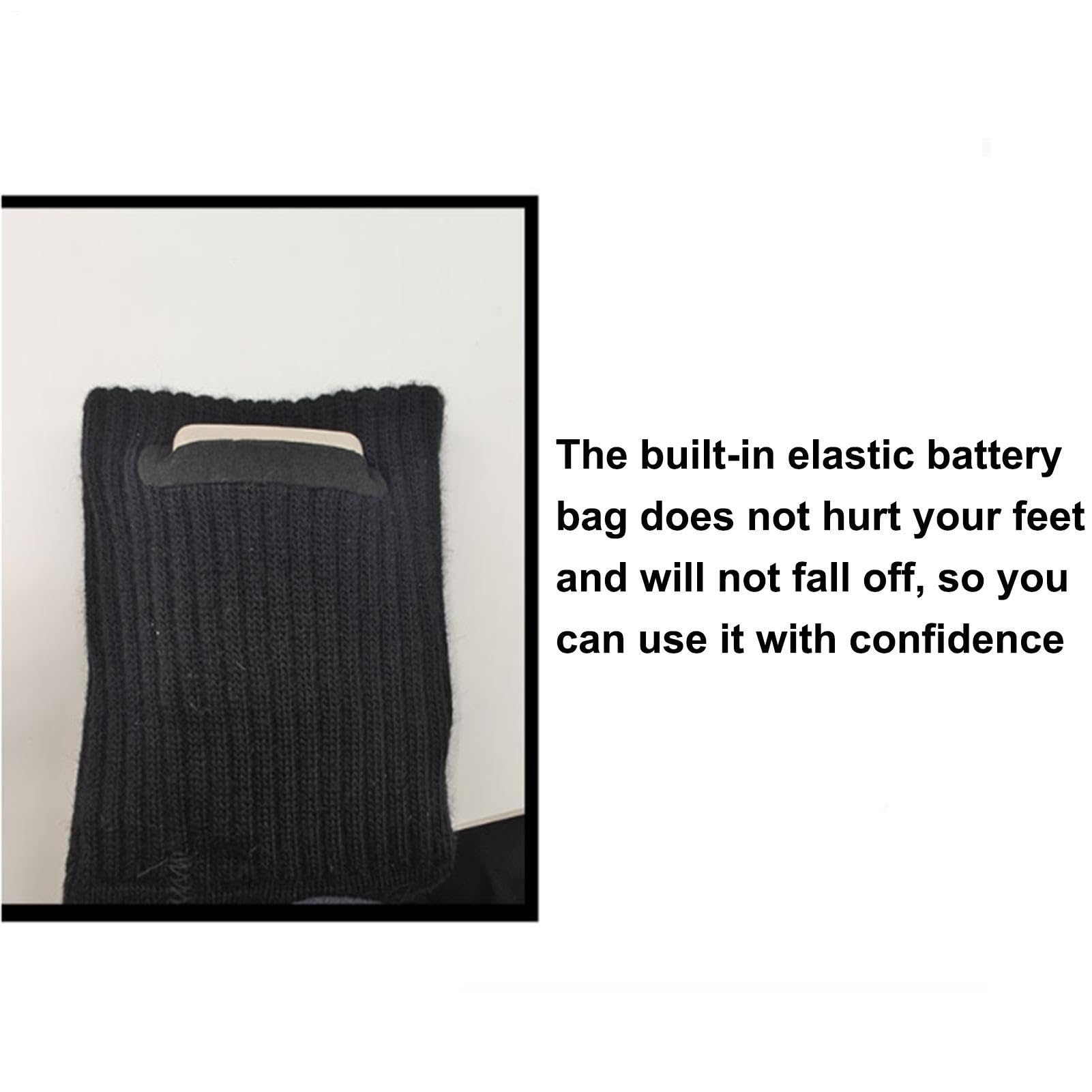 Chaussettes chauffantes pour | Chaussettes chauffantes réglables