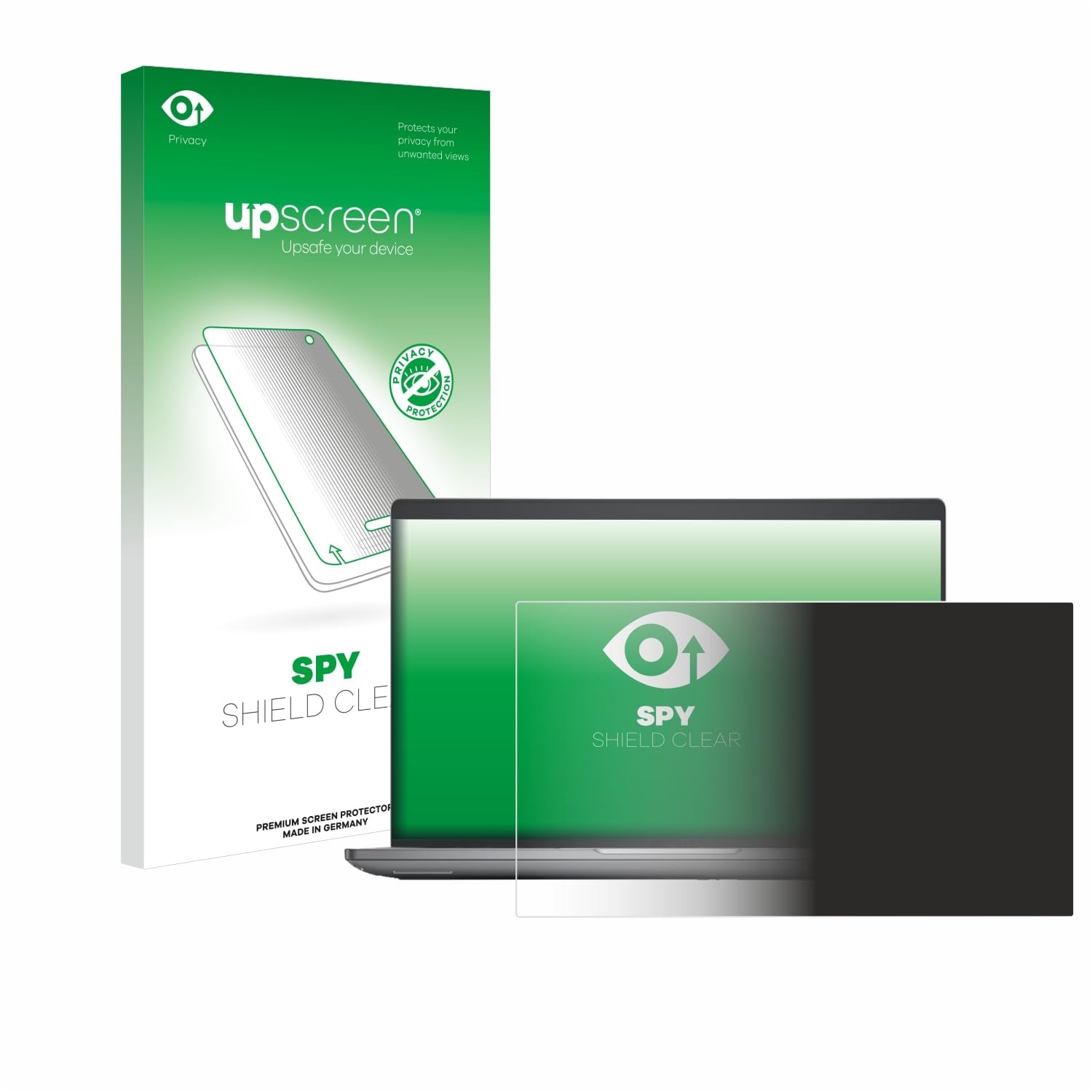 upscreen Anti-Spy Blickschutzfolie für Dell Precision 3591 Workstation Made in Germany, Privacy Displayschutz-Folie [Sichtschutz, Blaulichtfilter]