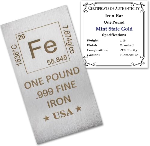 Miniatura 4 de Barra chapada en oro de 1 lb (lingote trapezoidal) pisapapeles de 18 quilates - Diseño de elementos con certificado de autenticidad