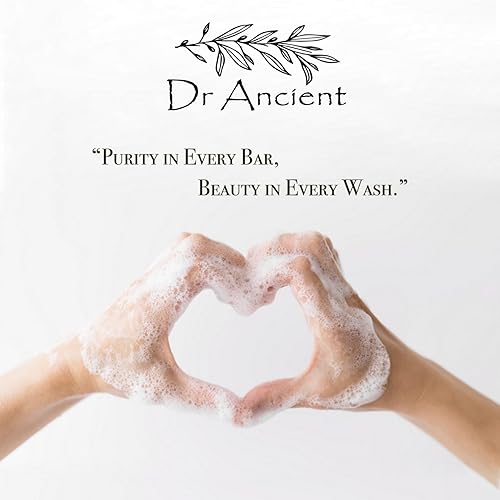 Miniatura 7 de Dr.Ancient Jabón de leche de cabra orgánico natural tradicional hecho a mano antiguo - antienvejecimiento aclarador de la piel, hidratante -