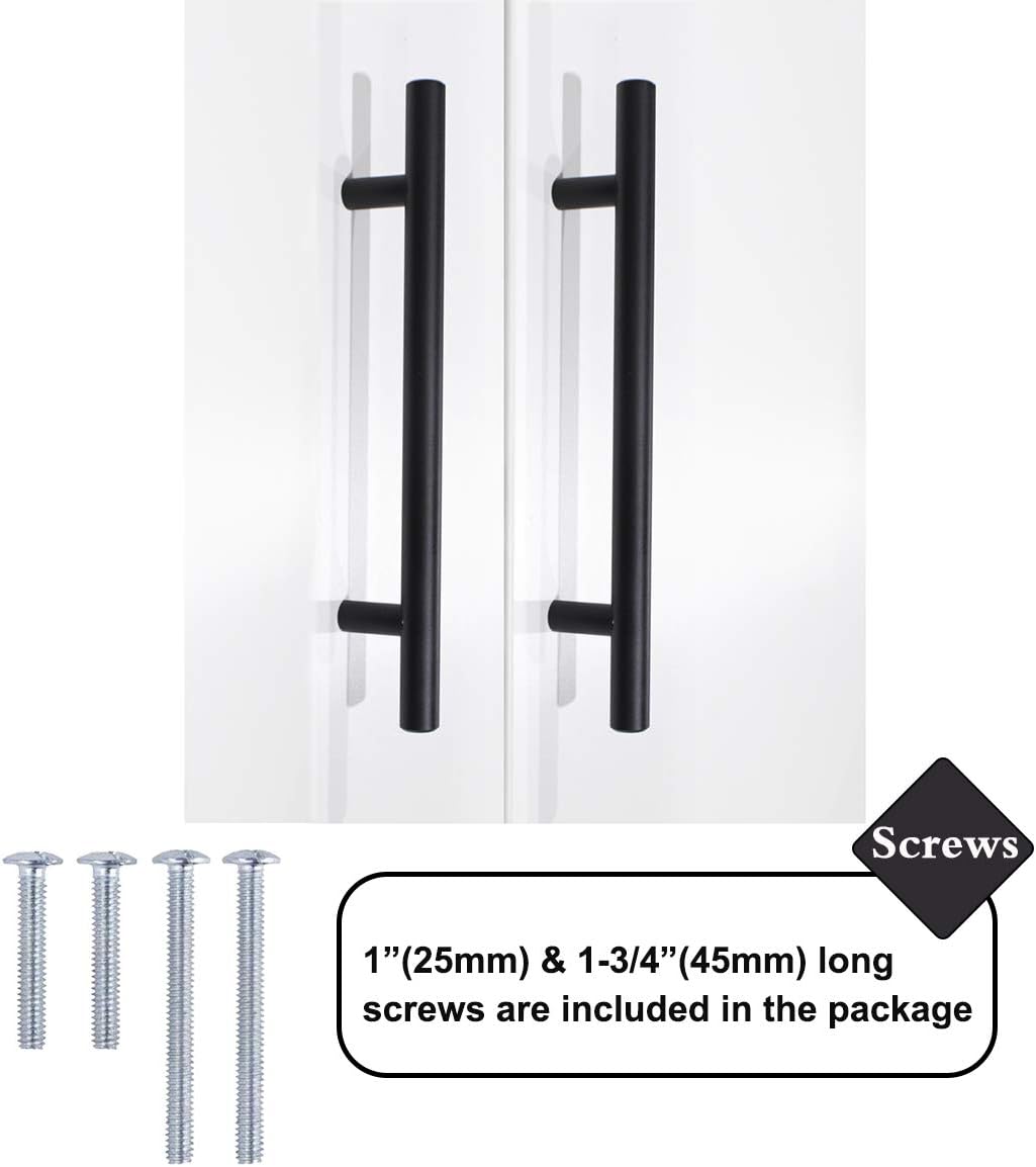 Flash Deals - 60% OFF Gobrico Solid Stainless Steel T Bar Cabinet Handles Euro Style Black Cupboard Drawer Kitchen Round Pulls Knobs 6-3/10 Holes 30Pack Exclusive Discount 80% Offer Gobrico Solid Stainless Steel T Bar Cabinet Handles Euro Style Black Cupboard Drawer Kitchen Round Pulls Knobs 6-3/10 Holes 30Pack