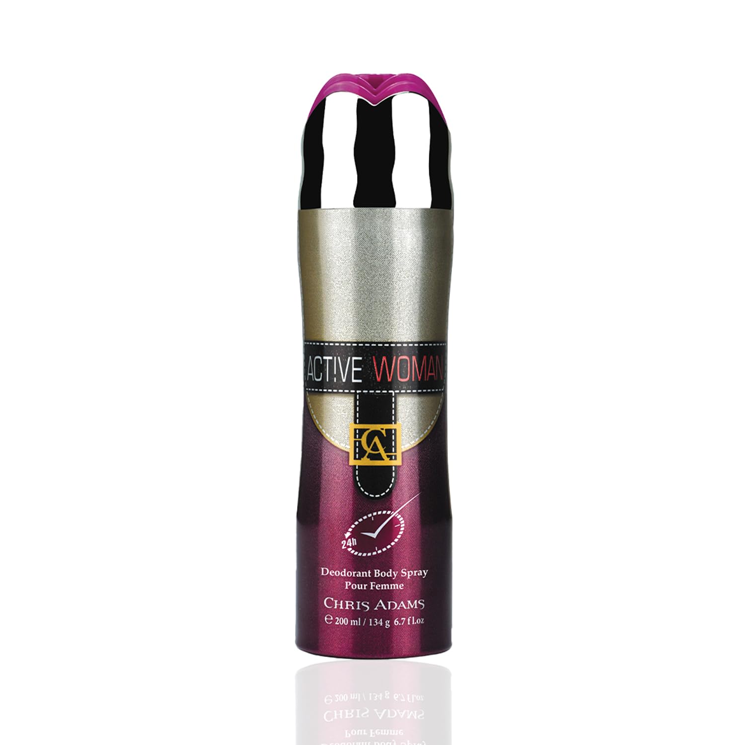 Chris Adams Deodorant Body Spray - Active Woman 200ml | Refreshing Floral Fruity Musky Scent | Premium Long Lasting Daily Use Deodorant Body Spray For Women | Ideal Gift For Women | Made in U.A.E-image-37