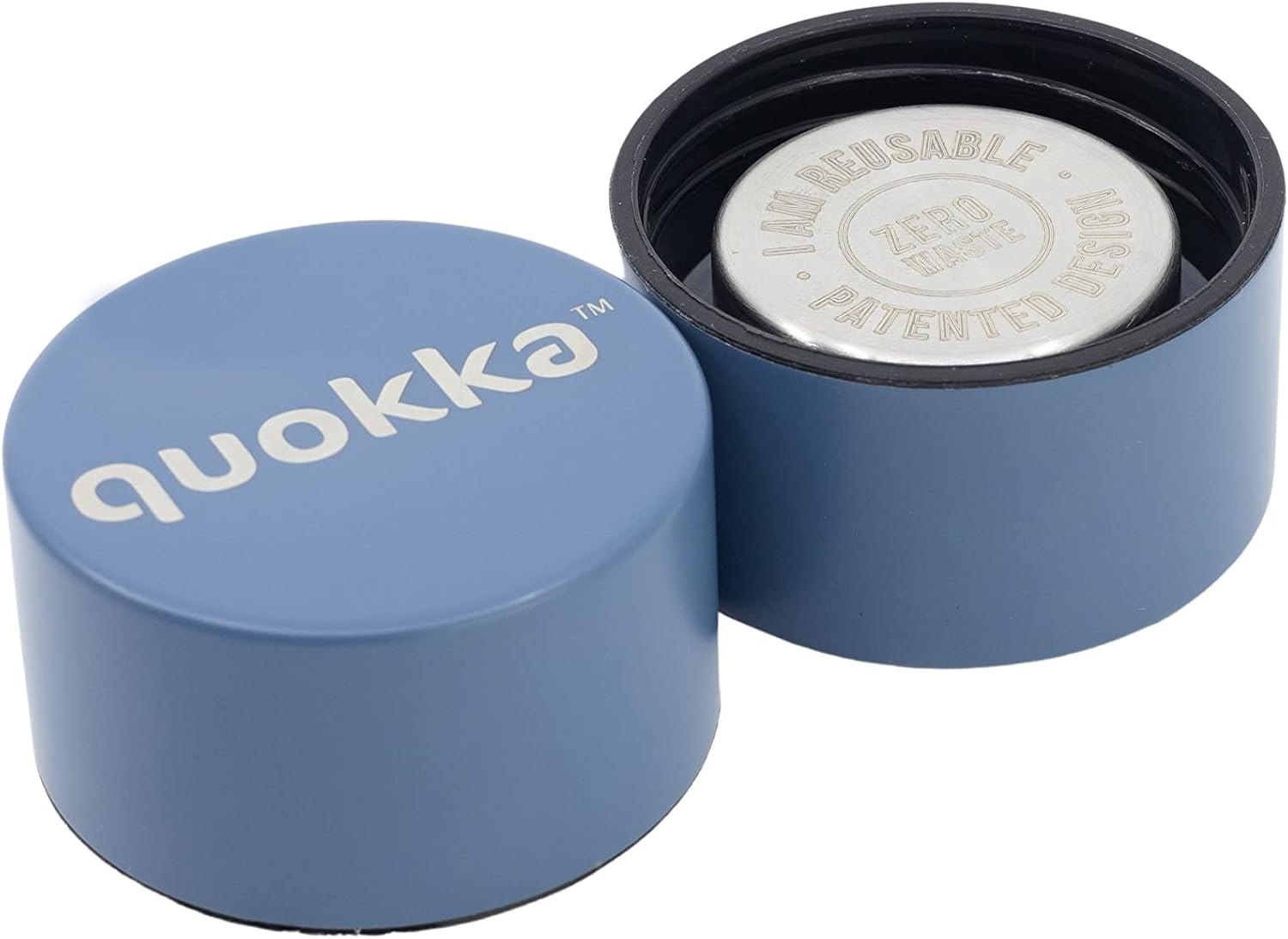 QUOKKA Thermal SS Bottle Solid Stone Blue 510 ML